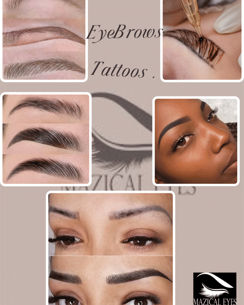 Eyebrows tattoo